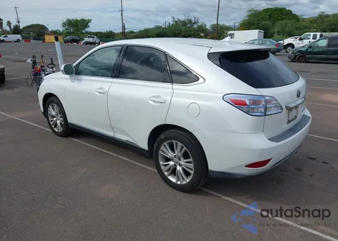 2012 Lexus Rx 450H z USA, uszkodzony, nr VIN JTJZB1BA3C2006118